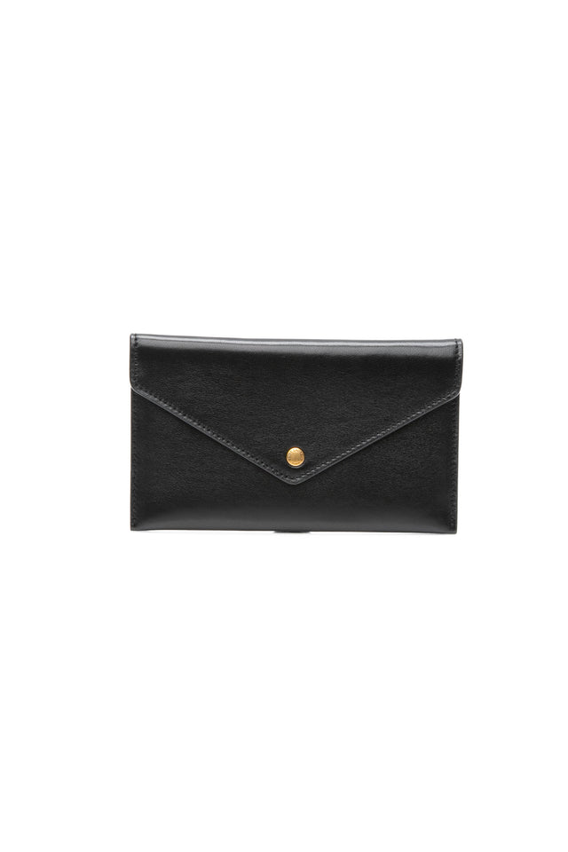 SAINT LAURENT Black Noir LouLou Medium in Matelasse Lambskin Shoulder Bag (NEW)