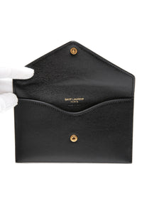 SAINT LAURENT Black Noir LouLou Medium in Matelasse Lambskin Shoulder Bag (NEW)