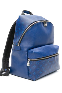 LOUIS VUITTON Taigarama Monogram Cobalt Discovery Backpack PM