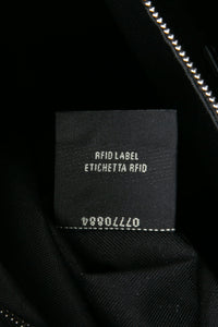 FENDI Black FF Jacquard Fabric Fendi Strike Medium Backpack