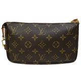 Louis Vuitton Pochette Accessoires  Canvas Clutch Bag