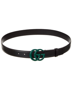 Gucci GG Leather Belt
