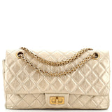 CHANEL Reissue 2.55 Flap Bag Quilted Aged Calfskin 225