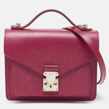 Louis Vuitton Fuchsia Epi Leather Monceau Bb Bag
