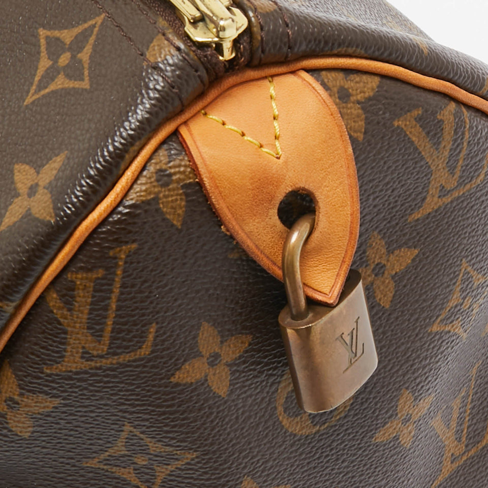 Louis Vuitton Monogram Canvas Speedy 30 Bag