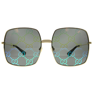Gucci Gucci Logo GG 0414S 003 Womens Square Sunglasses