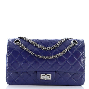 CHANEL Reissue 2.55 Flap Bag Quilted Caviar 225