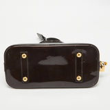 Louis Vuitton Amarante Monogram Vernis Alma Pm Bag..