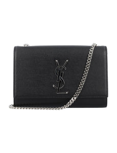 Women's Ysl Bo New S Kate in Black | 24A469390BOW0N Color 1000