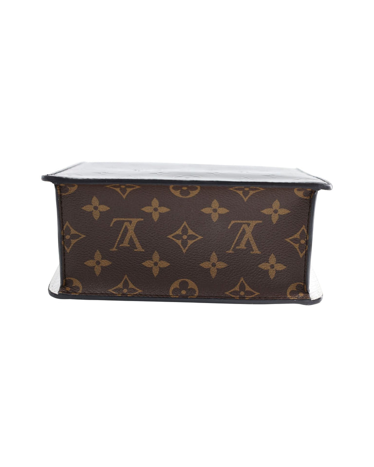Louis Vuitton Spring Street Bag w/ Strap in Black 'Vernis' Patent Leather