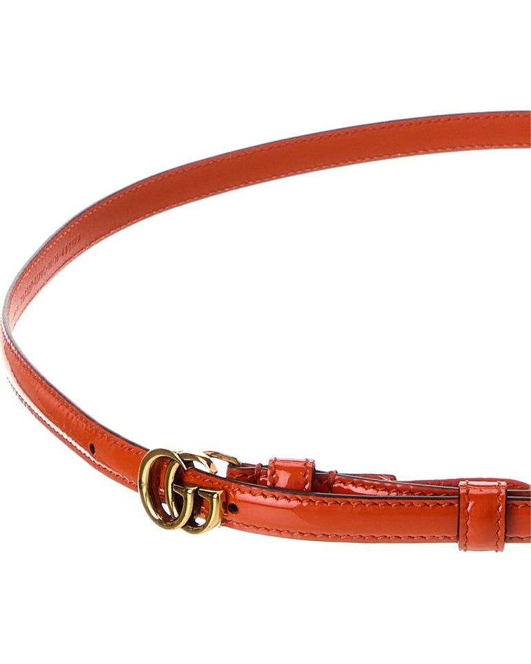 Gucci Patent Belt