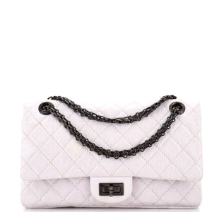 CHANEL Reissue 2.55 Flap Bag Quilted Aged Calfskin 225