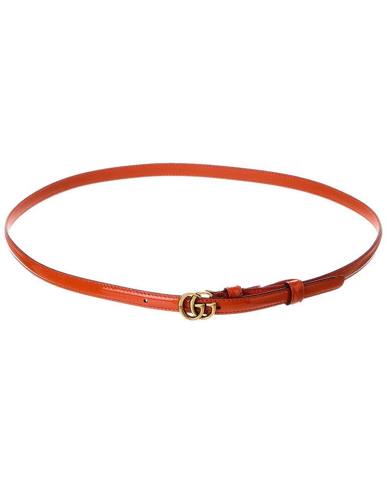 Gucci Patent Belt