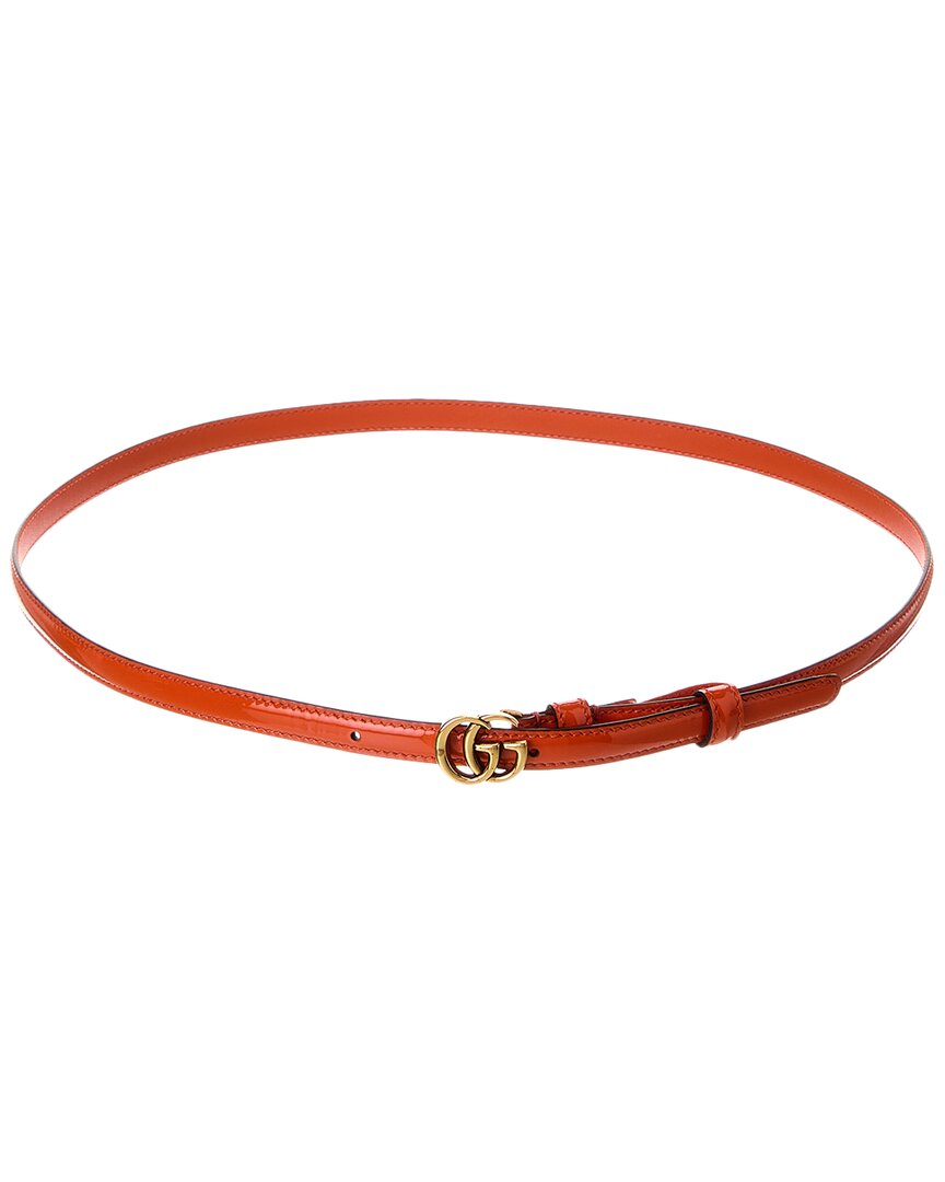 Gucci Patent Belt