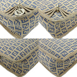 Fendi Canvas Leather Shoulder Bag