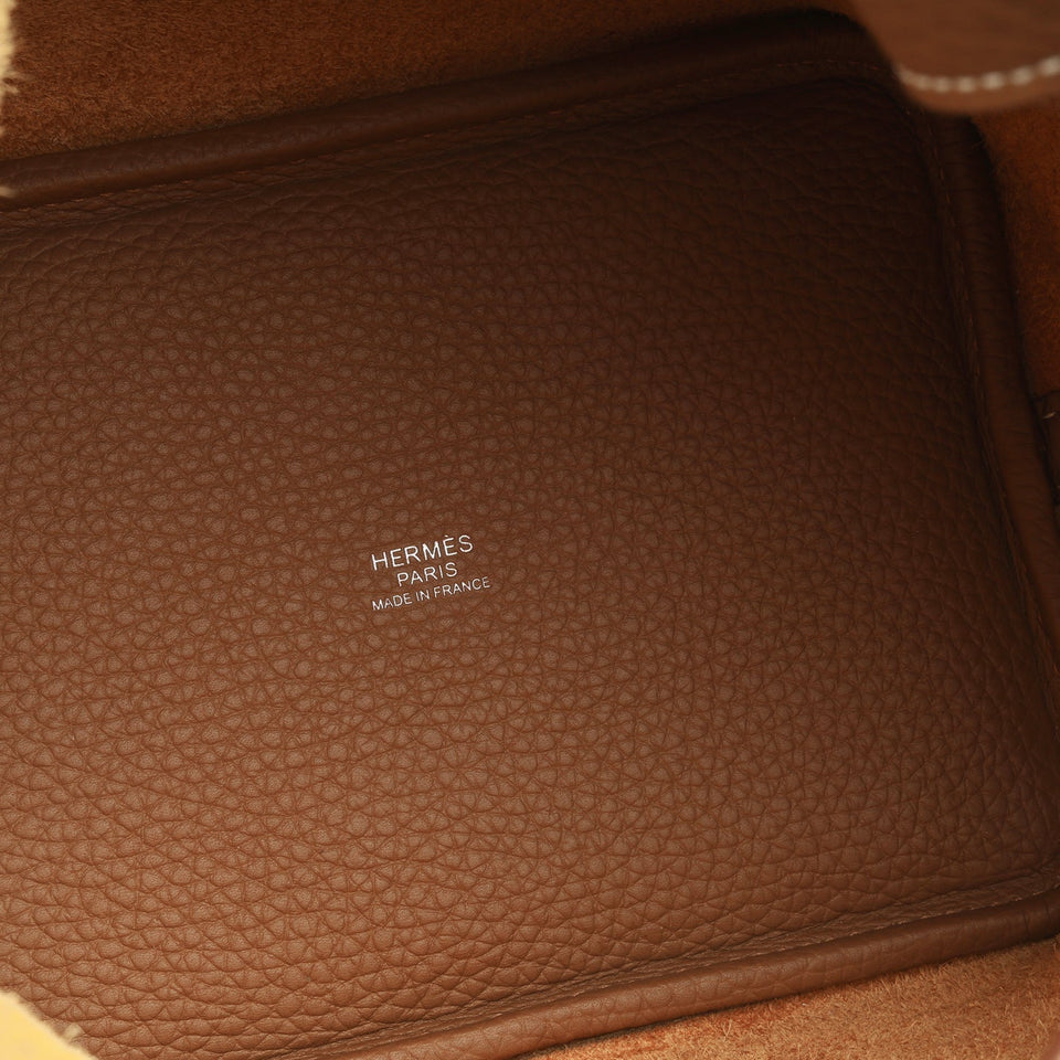 Hermès - Picotin 18 - Gold Clemence Leather GHW - Brand New - 2024