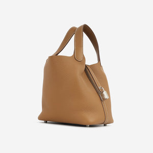 Hermès - Picotin 18 - Gold Clemence Leather GHW - Brand New - 2024