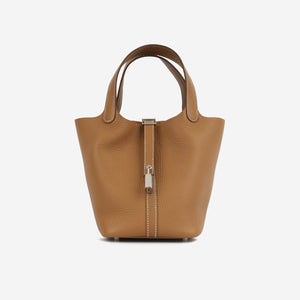 Hermès - Picotin 18 - Gold Clemence Leather GHW - Brand New - 2024