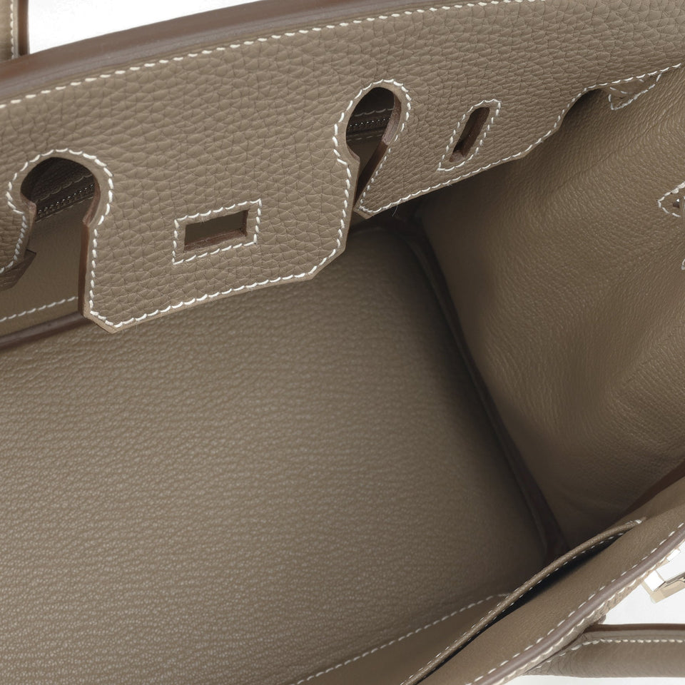 Hermès Birkin 25 - Etoupe Togo | Palladium Hardware