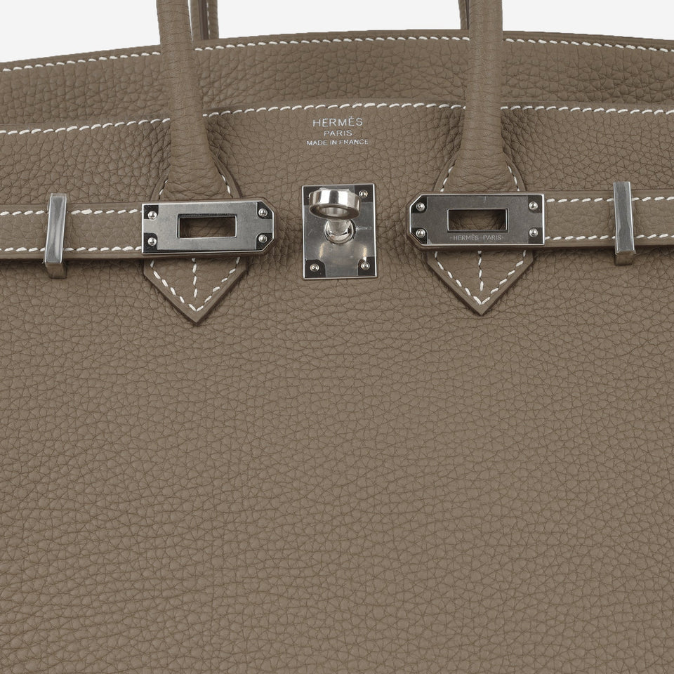 Hermès Birkin 25 - Etoupe Togo | Palladium Hardware