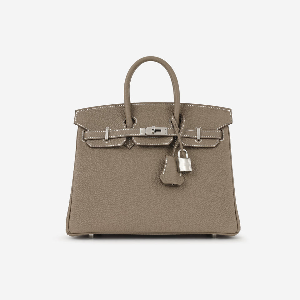 Hermès Birkin 25 - Etoupe Togo | Palladium Hardware