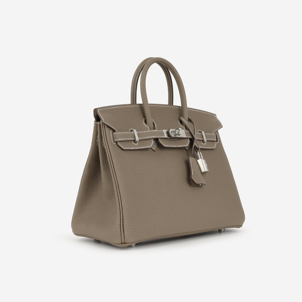 Hermès Birkin 25 - Etoupe Togo | Palladium Hardware