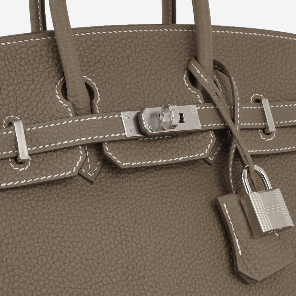 Hermès Birkin 25 - Etoupe Togo | Palladium Hardware