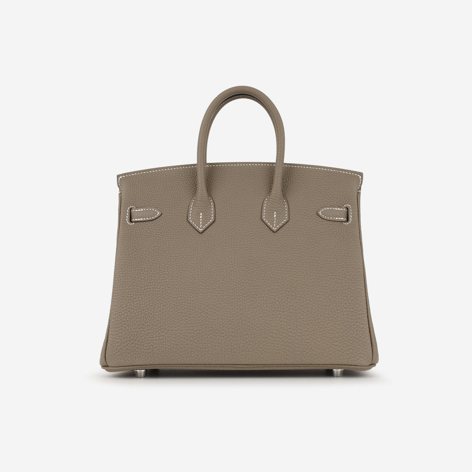 Hermès Birkin 25 - Etoupe Togo | Palladium Hardware