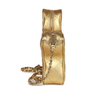 Chanel Star Bag Metallic Gold Lambskin Gold Hardware