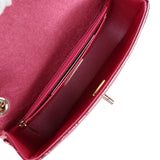 Chanel Mini Flap Bag & Star Coin Purse Pink Mirror Calfskin/Metallic Calfskin Light Gold Hardware