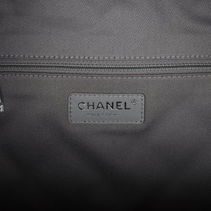 Chanel Graffiti Backpack Grey Multicolored Canvas Silver Hardware - Payment 1
