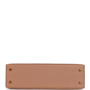 Hermes Kelly Sellier 20 Quebracho Chevre Gold Hardware