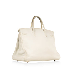 Birkin 40cm - White Togo - PHW