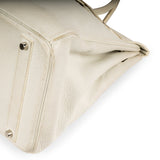 Birkin 40cm - White Togo - PHW
