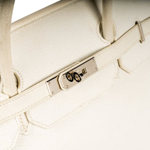 Birkin 40cm - White Togo - PHW