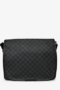 Louis Vuitton 2011 Damier Ebene Daniel MM Messenger Bag (As is)