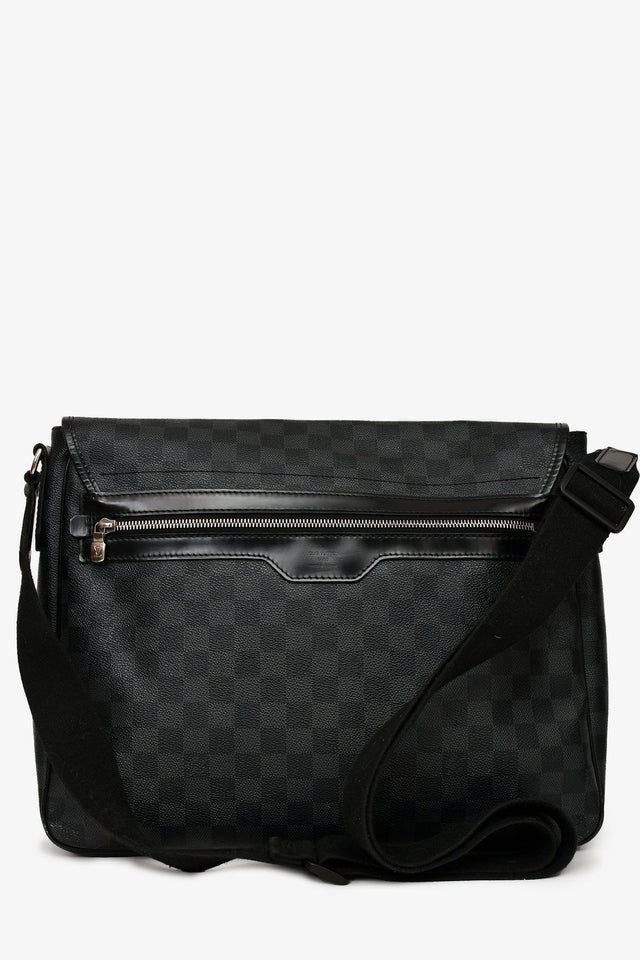 Louis Vuitton 2011 Damier Ebene Daniel MM Messenger Bag (As is)