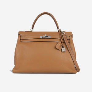Hermès Kelly 35 - Gold Clemence