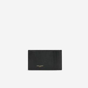 Saint Laurent - Uptown Chain Wallet - Black Calfskin GHW -