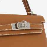 Hermès Mini Kelly Gold Epsom PHW (NWT)