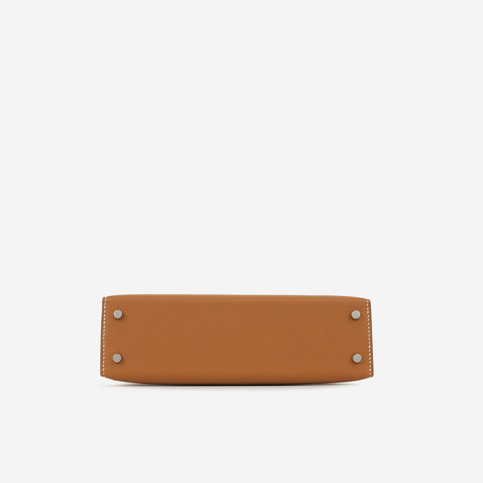 Hermès Mini Kelly Gold Epsom PHW (NWT)