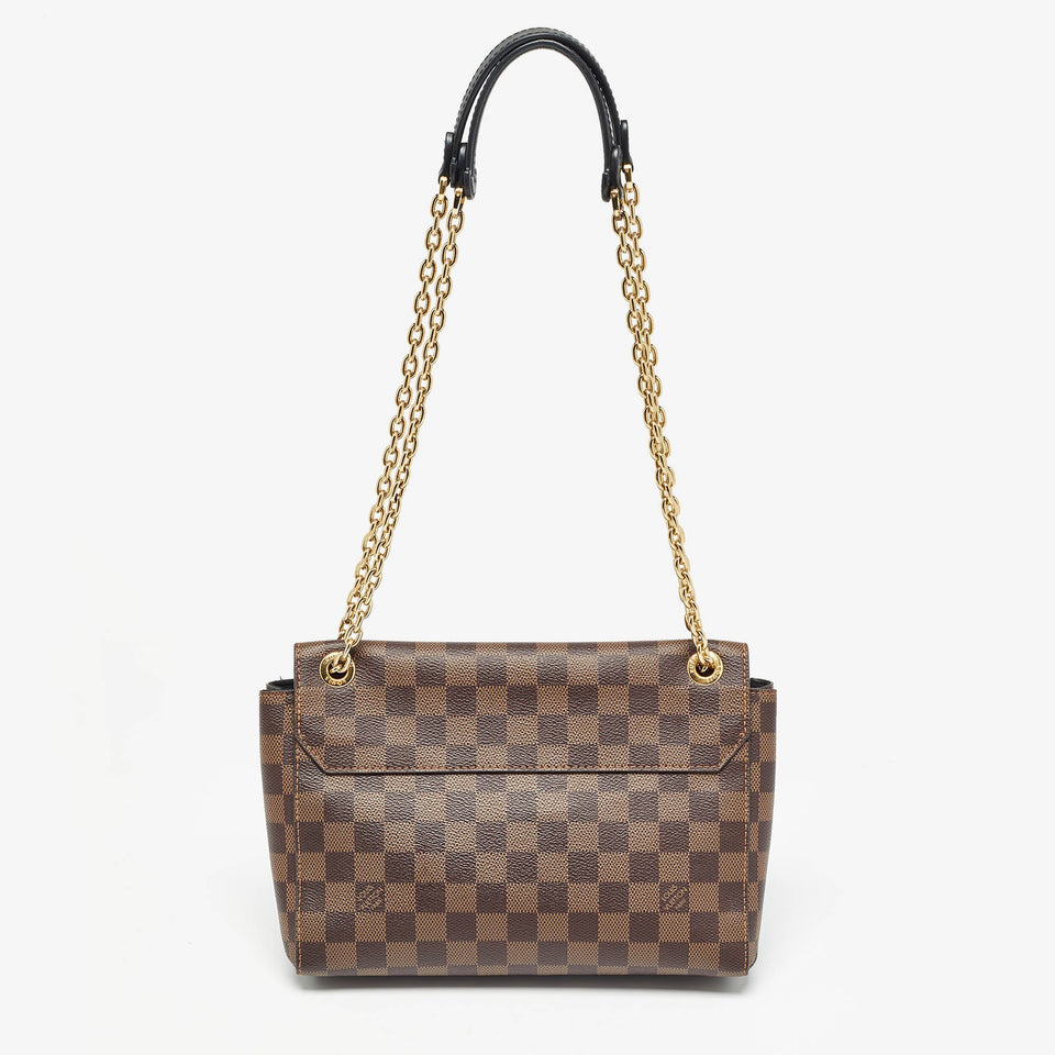 Louis Vuitton Black Damier Ebene Canvas Vavin Pm Bag