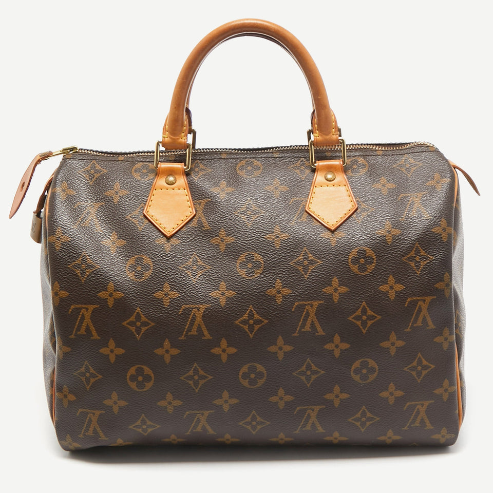 Louis Vuitton Monogram Canvas Speedy 30 Bag