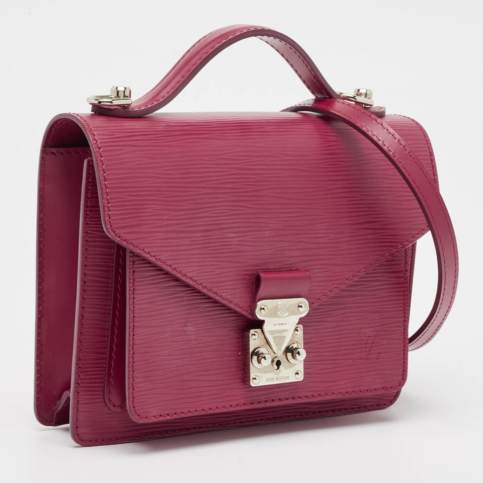 Louis Vuitton Fuchsia Epi Leather Monceau Bb Bag