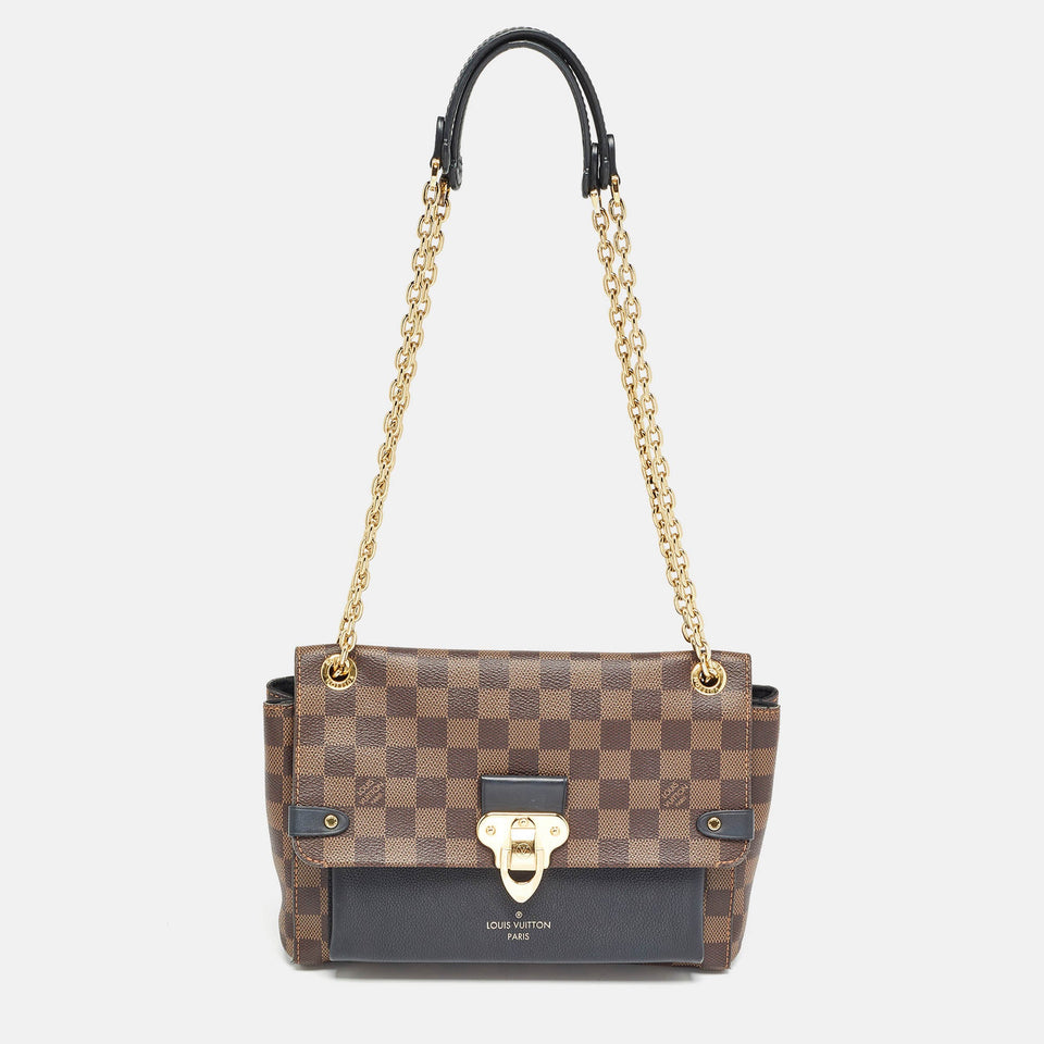 Louis Vuitton Black Damier Ebene Canvas Vavin Pm Bag
