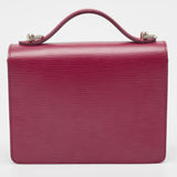 Louis Vuitton Fuchsia Epi Leather Monceau Bb Bag