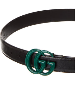 Gucci GG Leather Belt