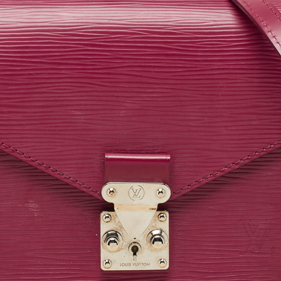 Louis Vuitton Fuchsia Epi Leather Monceau Bb Bag