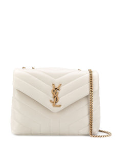 Women's Ysl Bo Mng Loulou S in Cremasoft | 494699DV7279207