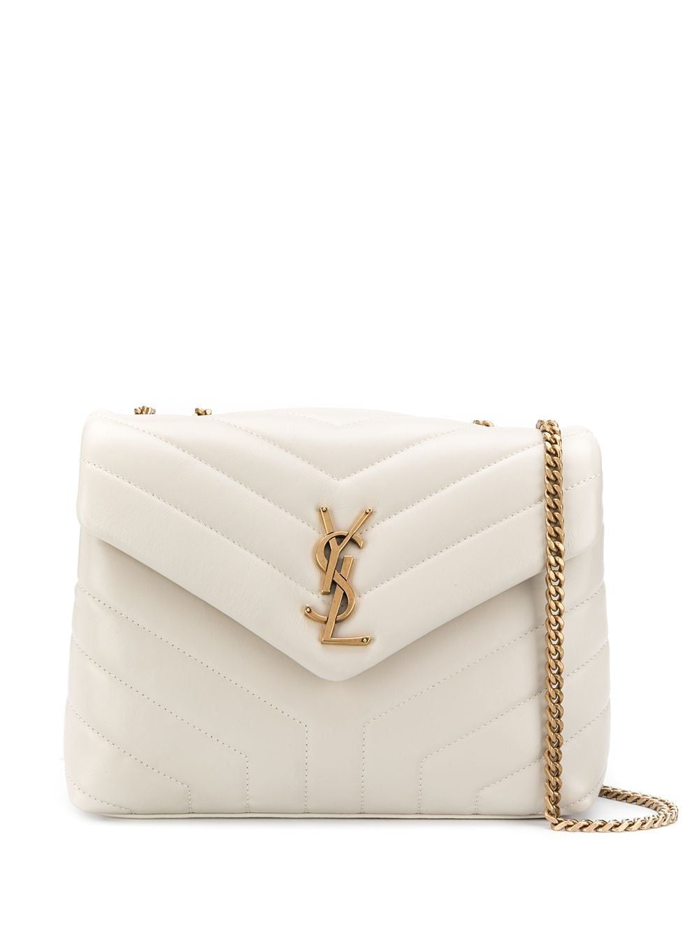 Women's Ysl Bo Mng Loulou S in Cremasoft | 494699DV7279207